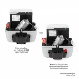 Hörmann Schiebetorantrieb Ecostar Portronic S 4000 4 m grau