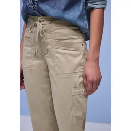 STREET ONE Cargohose Loose Fit Cobble Stone 36