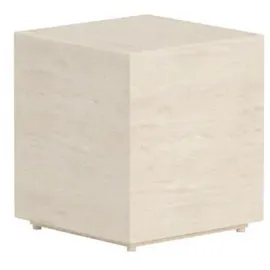 VCM Gartentisch Lissabon 40 x 40 x 45 cm Beige