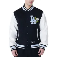 New Era MLB Floral Varsity Jacket Los Angeles Dodgers