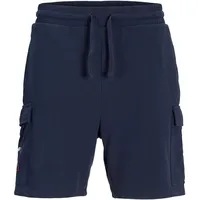 JACK & JONES Shorts »JPSTKANE SCRIPT SWEAT SHORTS LNG«,