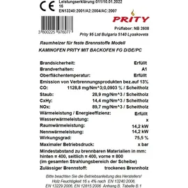 Prity FG D Metall Schwarz/Abdeckplatte nicht angegeben