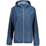 CMP - Damen-Regenjacke mit abnehmbarer Kapuze, Blau, D42