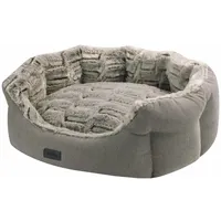 Nobby Komfort Bett oval CACHO Hellbraun 86 x 70