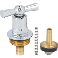 Schlösser Knebel-Oberteil DN15 (1/2'') verchromt