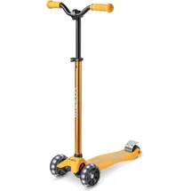 Micro Maxi Pro LED gelb - 3-Rad Scooter mit LED Rädern - Gelb