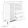Home Affaire Metis 110 x 112 x 40 cm Anthrazit hochglanz