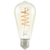 EGLO LED Leuchtmittel Edison ST64 E27 4W amber