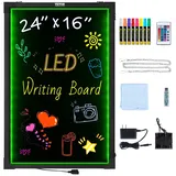 Vevor LED-Nachrichtenschreibtafel 60,96 x 40,64 cm