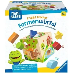 RAVENSBURGER 04581 ministeps: Fridas frecher Formenwürfel