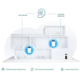 TP-Link Deco XE75 Pro V1 - WLAN-System - (3 Router)