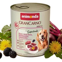 Animonda GranCarno Adult Superfood Rind & Rote Beete 24 x 800 g