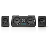 Nedis Gaming-Lautsprecher | Lautsprecherkanäle: 2.2 | Stromversorgung über USB | 3.5 mm Stecker | 48 W | LED | Lautstärke-Regler,