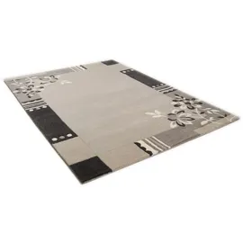 THEKO Napura Nepalteppich 50 x 80 cm Grau