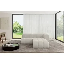 altdecor Ecksofa modulares Sofa Darnel-L1 - 205x177x70 cm Creme