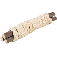 TRIXIE Wooden sticks with straw 15 × 3 cm