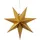 Best Season Star Trading, Weihnachtsbeleuchtung, Papierstern "Dot 54 cm" gold 23 7-27