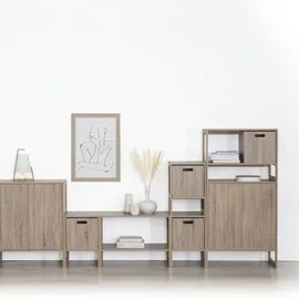 5five simply smart Simply Smart Aufbewahrungsbox 31 x 31 cm 1-tlg. beige