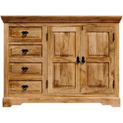 Kommode Guru 120x90x45 aus Mangoholz