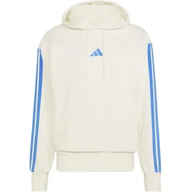 adidas Essentials 3-Streifen French Terry, Herren Kapuzensweater, weiß - 2XL
