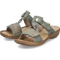 Rieker Damen Sandalen für Damen, grün, 37