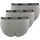 Chiemsee Slip grau XS 3er Pack