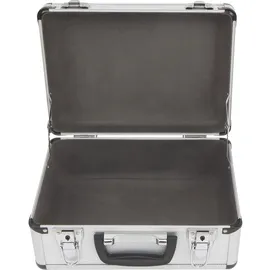 TOOLCRAFT Universal Werkzeugkoffer unbestückt Silber 32 x 23 x 15 cm