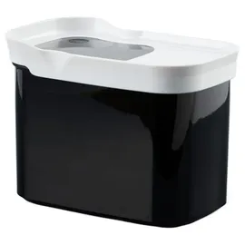 Emsa Optima rechteckig schwarz/weiß 1 l