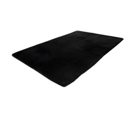 Badematte KAYOOM "Rabbit", grau (dunkelgrau), H:22mm, Polyester, Badematten, weiche Kaninchenfell Haptik, Badezimmer, Kinderzimmer, Schlafzimmer