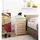 Akord CL4 40 x 74 x 35 cm Weiß / Sonoma Eiche