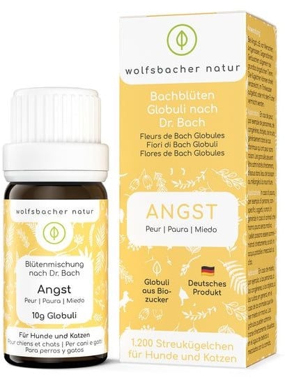 Wolfsbacher Natur Bachblüten Angst Globuli 10 g