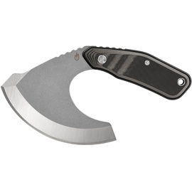 Gerber Survival-Messer mit Holster, Downwind Ulu, Klingenlänge: 8,7 cm, G10/7Cr17MoV, Schwarz, 30-001823