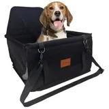 petsation Hundeautositz Wasserdichter & Atmungsaktiver  Schwarz Standard