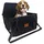 petsation Hundeautositz Wasserdichter & Atmungsaktiver  Schwarz Standard