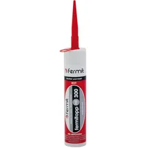 Fermit Hochtemperatur-Silikon-Dichtstoff 310 ml schwarz