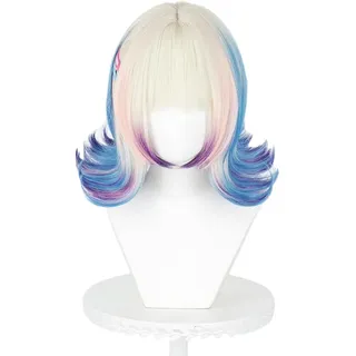 Xingbiyou Wednesday Enid Sinclair Perücke, Welliger Kurzer Bob, Halloween Kostüm Requisiten