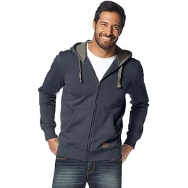 MAN'S WORLD Kapuzensweatjacke Herren Blau XXL