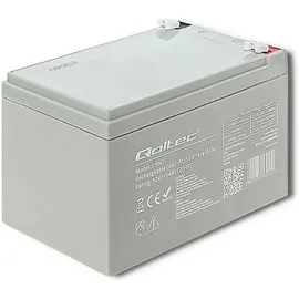 Qoltec AGM Batterie 14Ah 12V