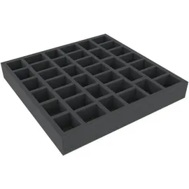 VARIA Group AGMEQI040BO - 295 mm x 295 mm x 40 mm Schaumstoffeinlage für Brettspiele