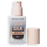 Revolution Beauty Revolution, Silk Serum Foundation, Light to Medium Coverage, Contains Hyaluronic Acid, F20,
