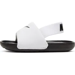 NIKE Kawa Badelatschen Baby white/black-black-white 26