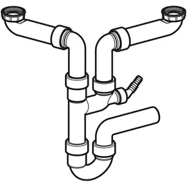Geberit Rohrbogengeruchsverschluss Siphon