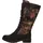 Rieker Damen Stiefel mit Blumenmuster Warmfutter wasserabweisend RiekerTEX 94731, Größe:37 EU,