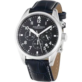 Jacques Lemans Barcelona 42-2B Leder 42,0 mm 42-2B