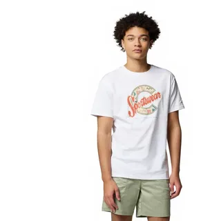 Columbia Rapid RidgeTM Graphic Kurzarm-t-shirt - White - M