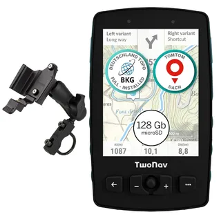 TwoNav Aventura 2 Plus Motor 32 Gb + Microsd 128 Gb + Germany Topo 1:25000 Gps-satellitennavigation - Black - One Size