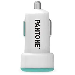 PANTONE Auto Ladegerät tuerkis 2.1A   einfach unterwegs aufladen   Gesamtleistung 2,1 A
