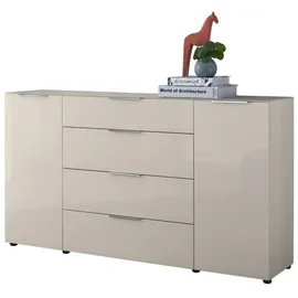 Möbel Boss Kommode 180 x 99 x 40 cm Kaschmir / Beige