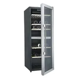 Hanseatic Weinkühlschrank "HWC77FCIA", Energieeffizienz: F (A-G), schwarz, B:48cm H:128,5cm T:57,5cm, Weinkühlschränke, inkl. 3 Jahre Herstellergarantie