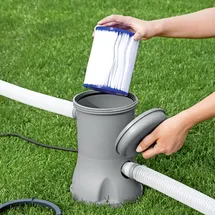BESTWAY Filterkartusche Blau/Weiß